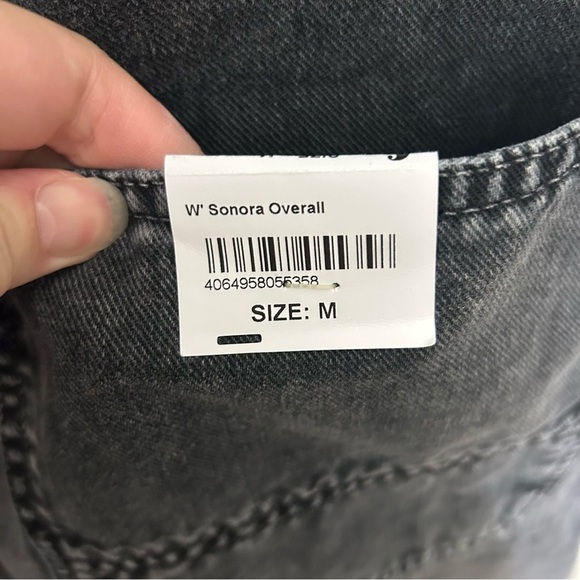 Carhartt Work in Progress Grey Denim Sonora Overalls NWT - Picture 6 of 9